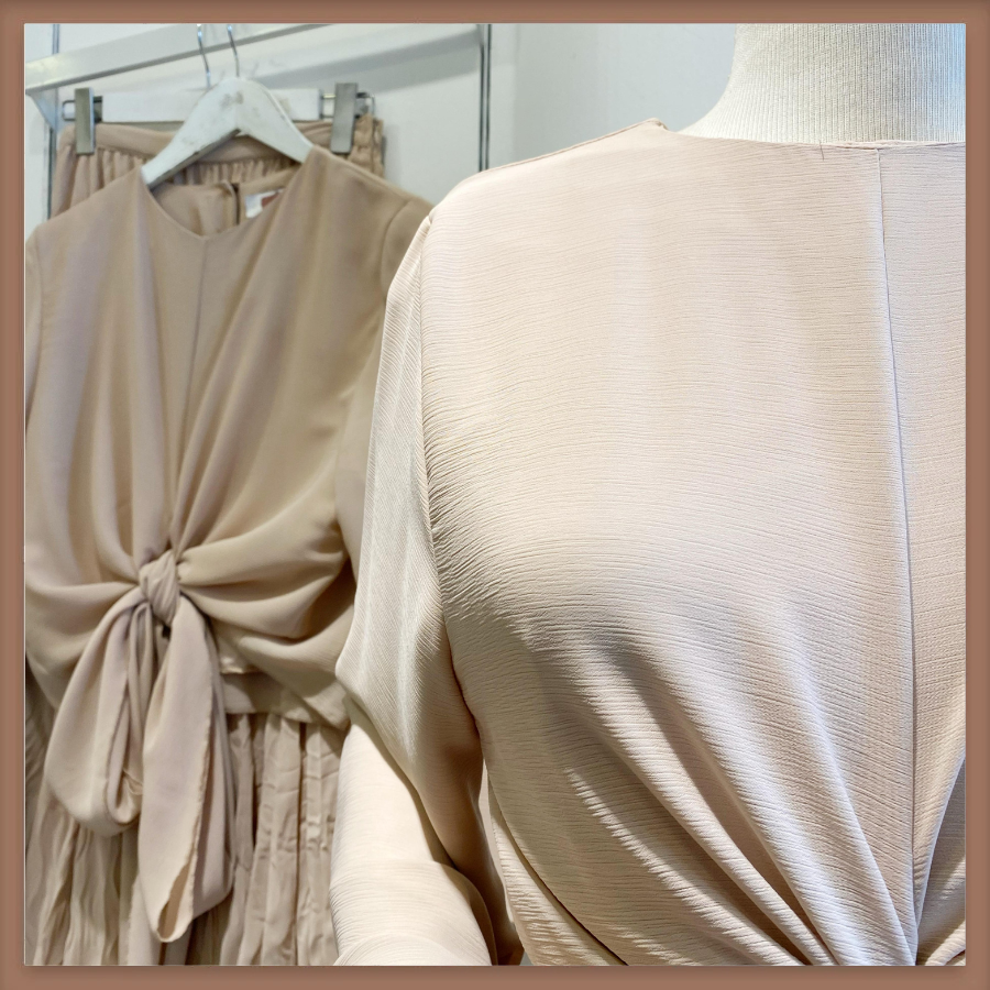 Bej Şifon Cote Takım