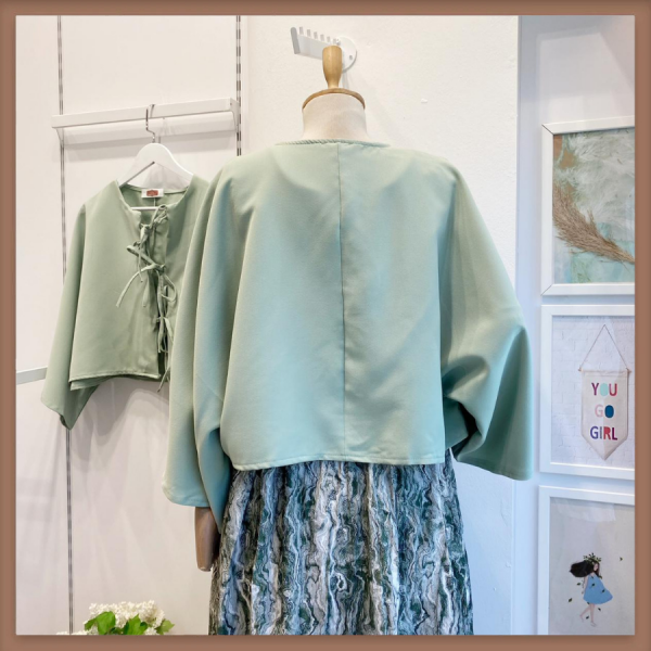 Mint Yeşili Desenli Etekli Mistbelle Takım