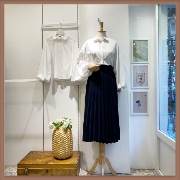 Lacivert Piliseli Anvelop Etek