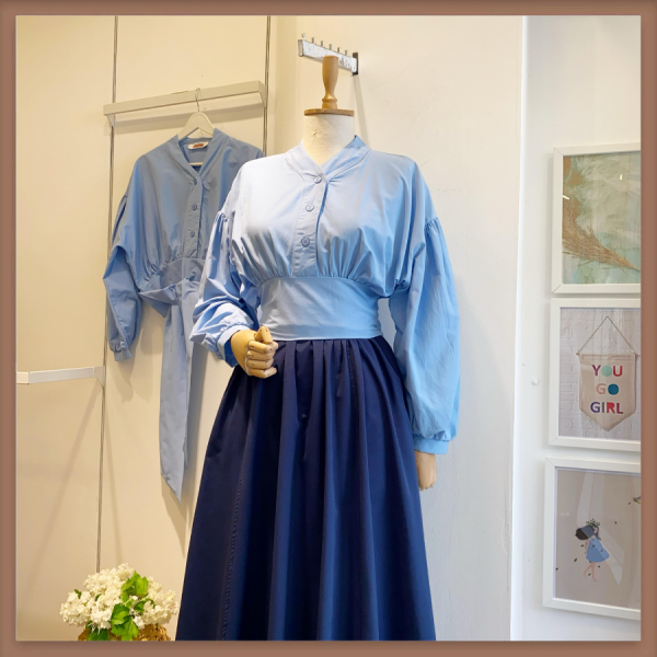 Mavi Poplin Jane Gömlek