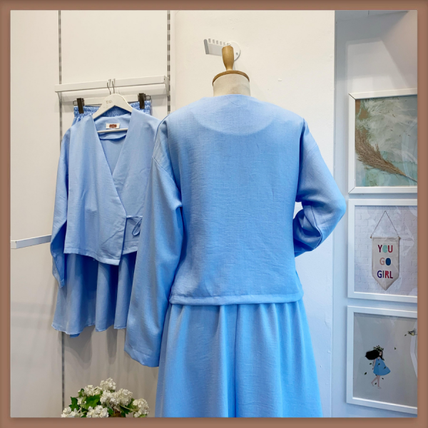 Mavi Airobin Anvelop Takım