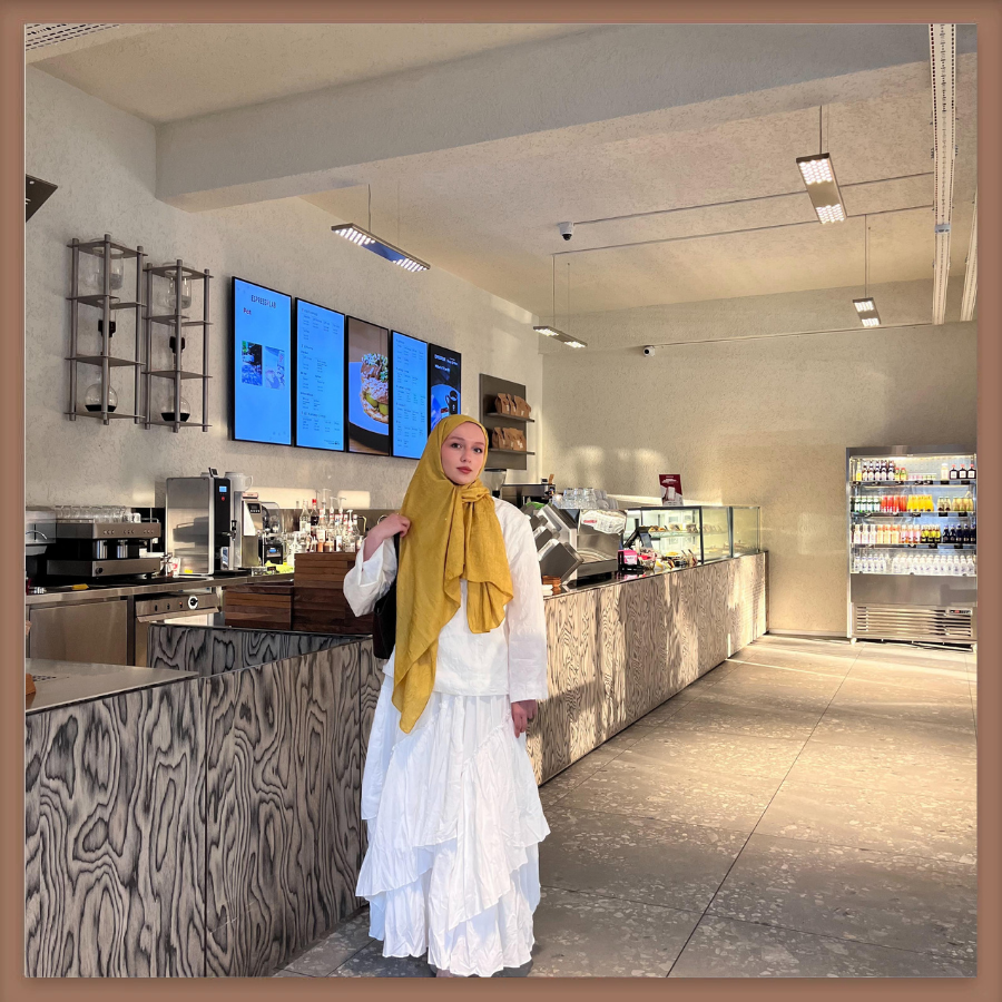 Faya Girls x Beyaz Ajouter Vual Keten Etek