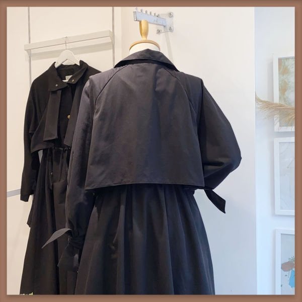 SİYAH VİENTO TRENÇKOT