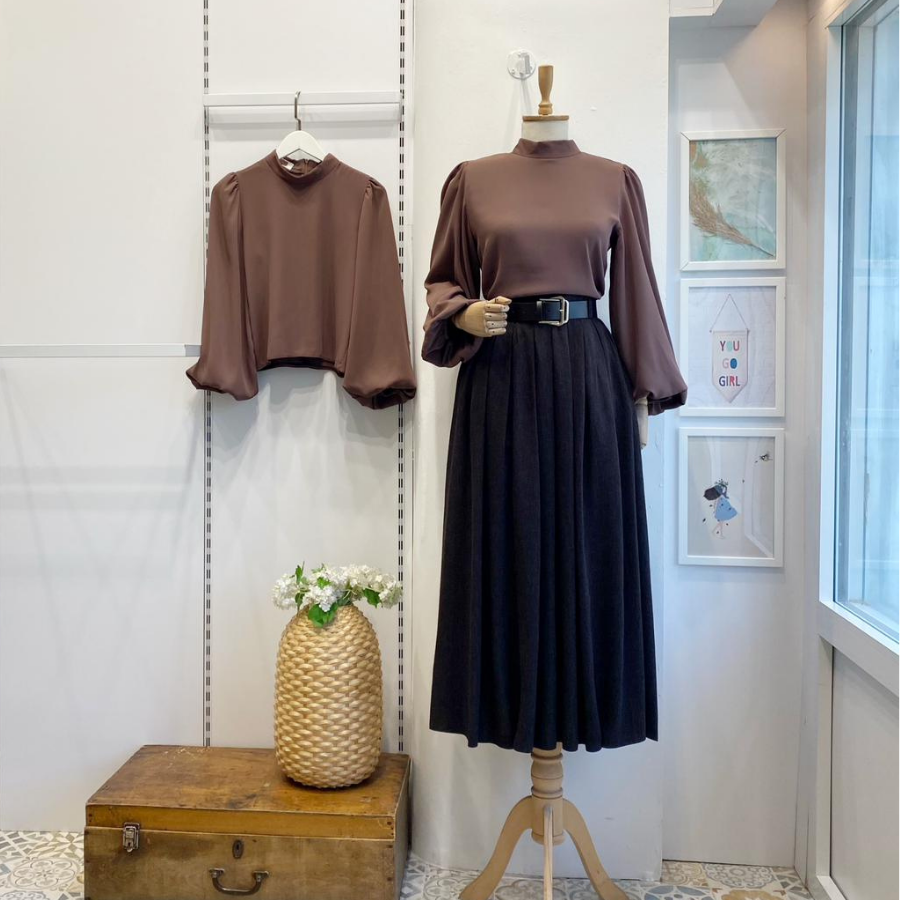 Kahverengi Liva Gömlek