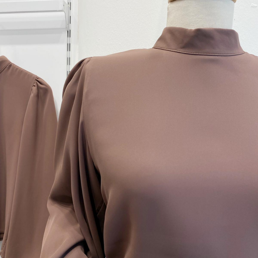 Kahverengi Liva Gömlek