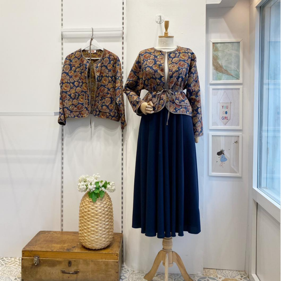 Vizon Biyeli Elysia Kapitone Ceket