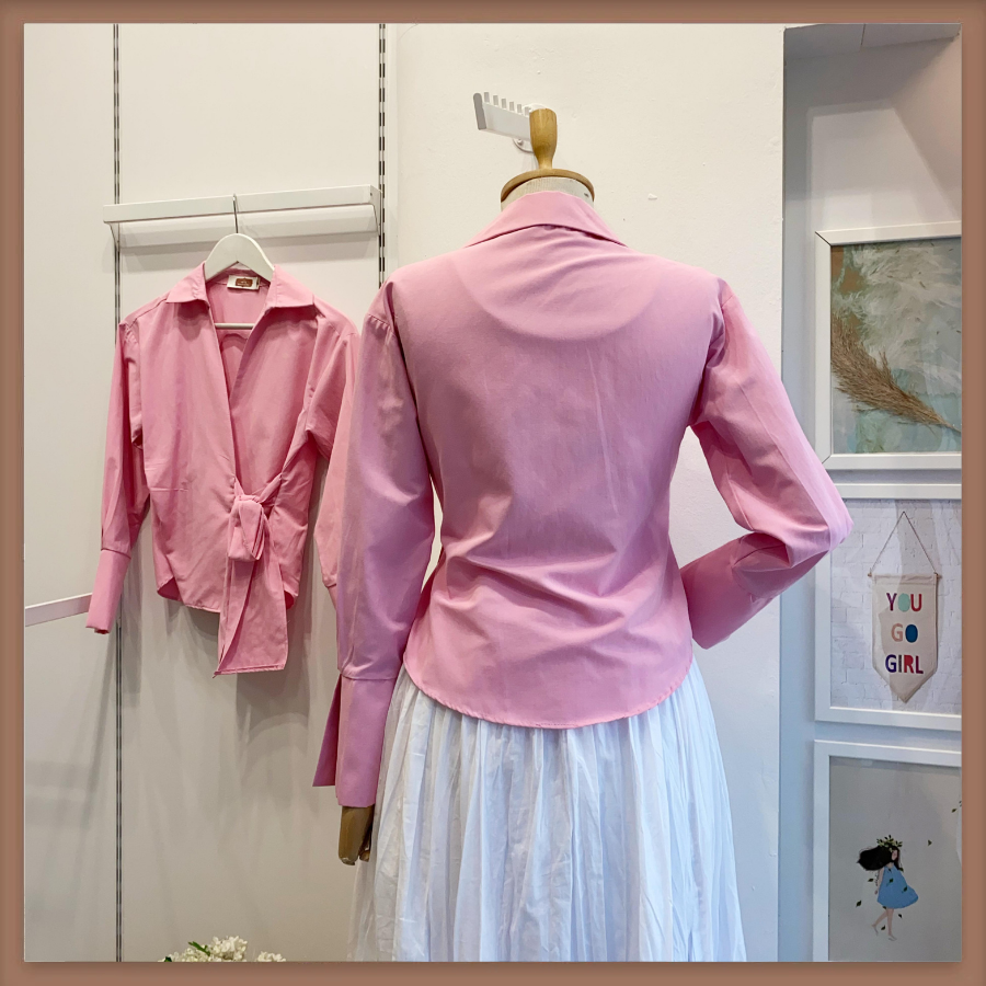 Şeker Pembe Anvelop Model Gömlek