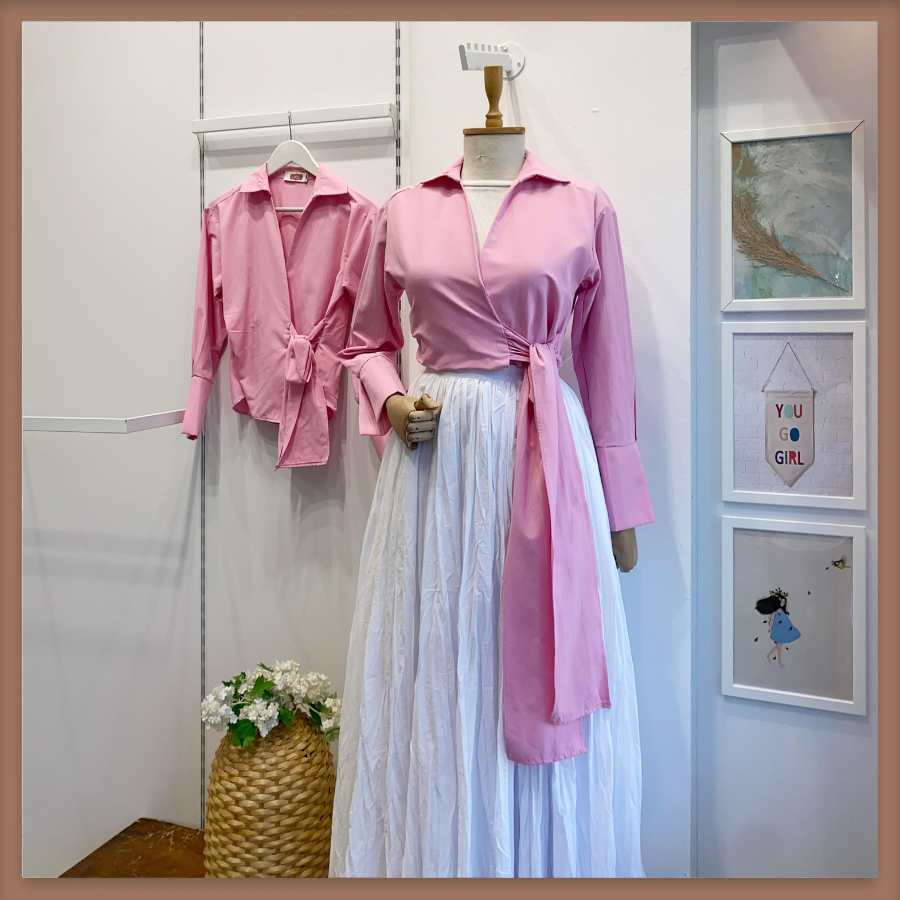 Şeker Pembe Anvelop Model Gömlek