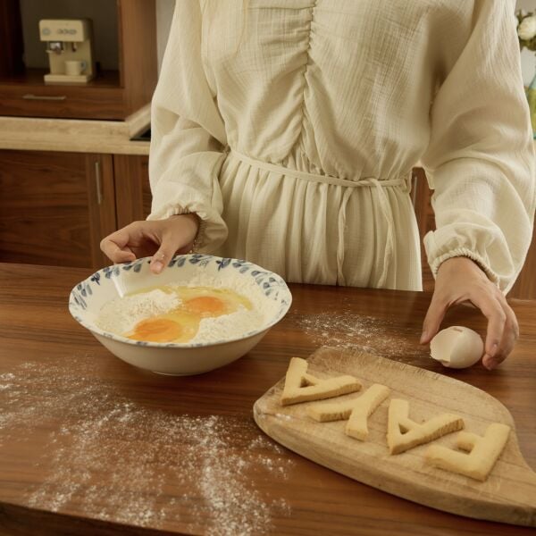 Krem Blush Cloud Müslin Elbise X The Taste Of Things