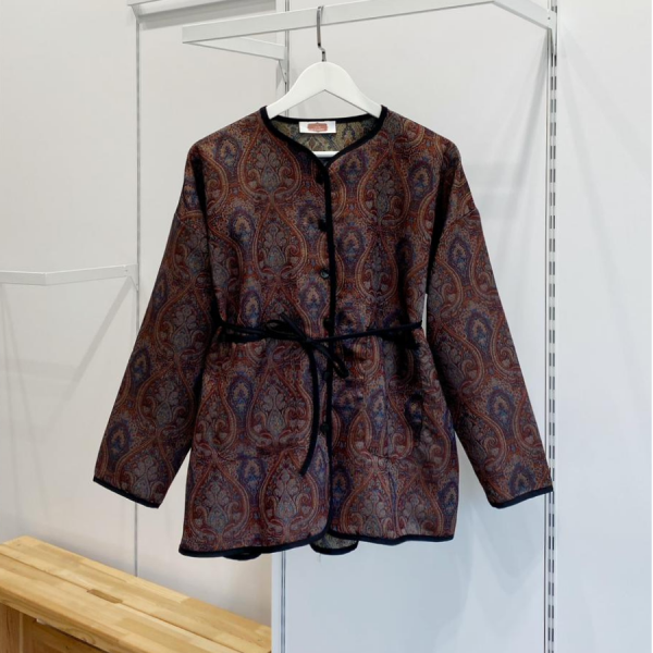 Taba Etnik Desenli Ambre Ceket