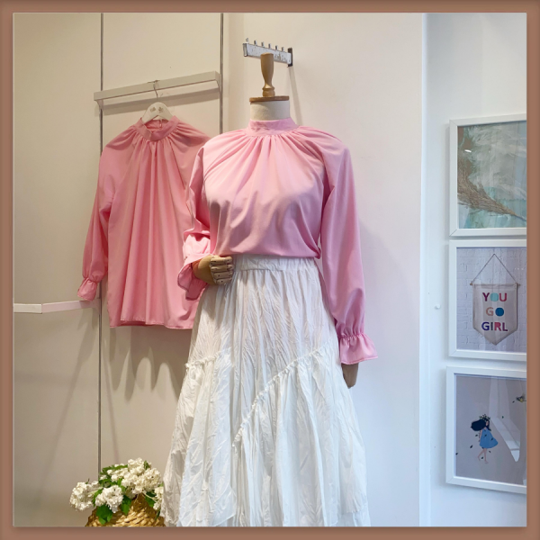 Şeker Pembe Poplin İçlik