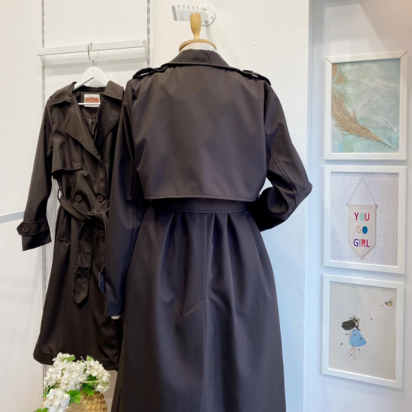 Acı Kahve Bianca Bondit Trençkot