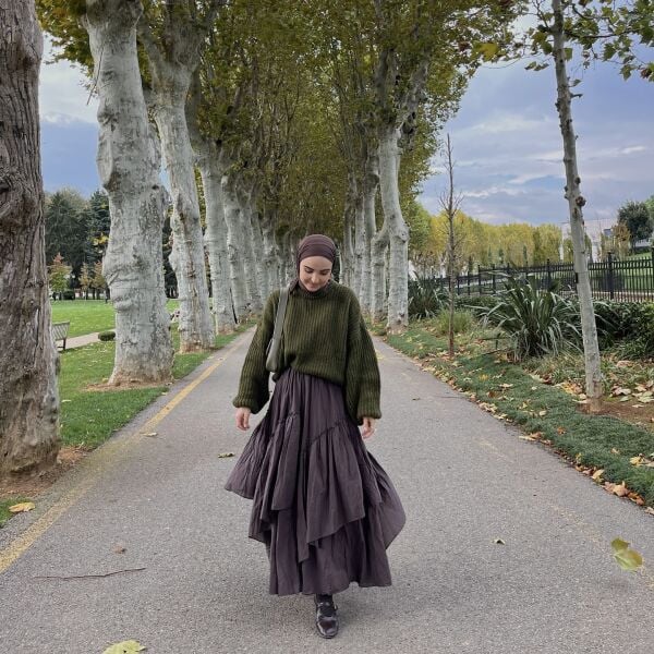 Faya Girls x Yeşil Nuageux Kazak