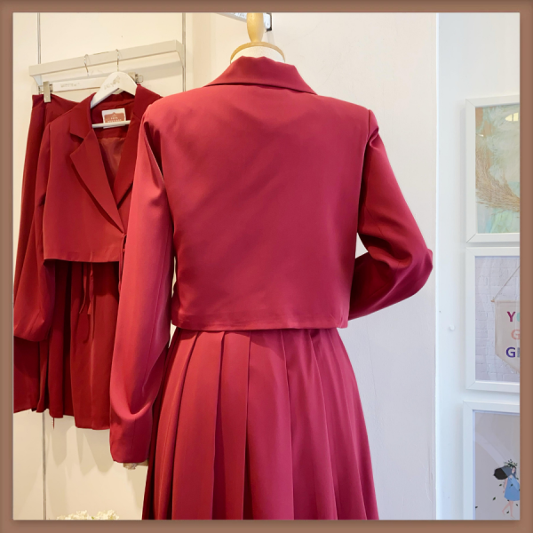 Bordo Ceketli Cupra Takım