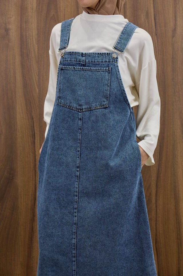 Mavi Jardinier Kot Salopet