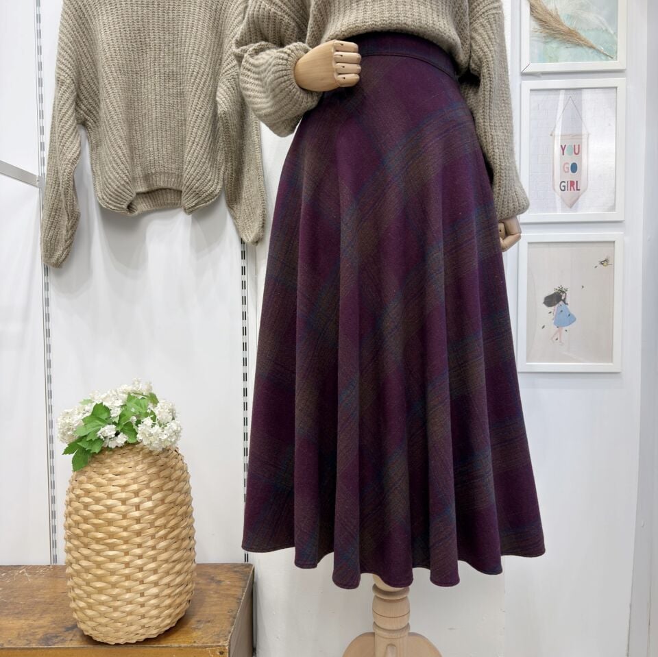 Mor Ekoseli Serena Etek