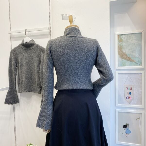 Antrasit Kol Detaylı Crimson Kazak