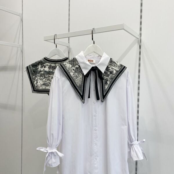 Antrasit Glade Desenli Muse Yaka