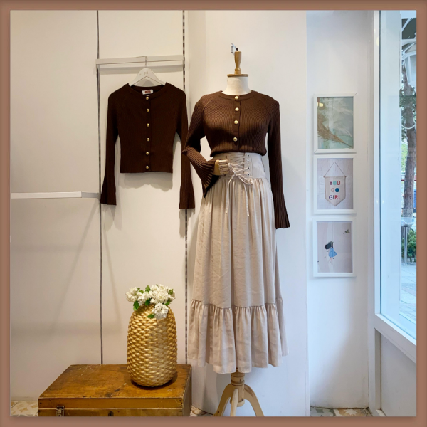 Krem Juliet Model Etek