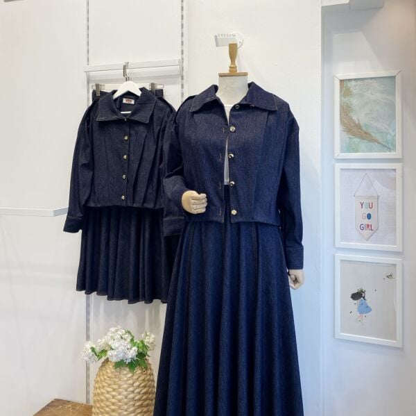 Lacivert Bomber Ceketli Kot Takım