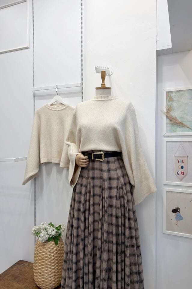 Krem Oversize Rosella Kazak