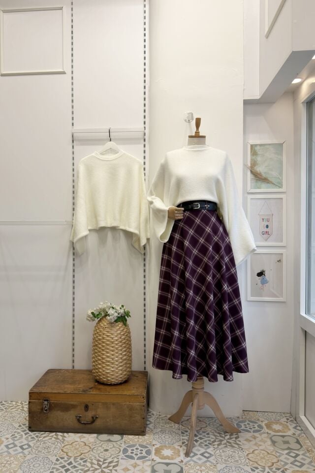 Ekru Oversize Rosella Kazak