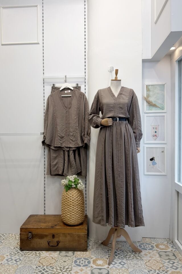 Fisto Şeritli Vizon Valora Takım