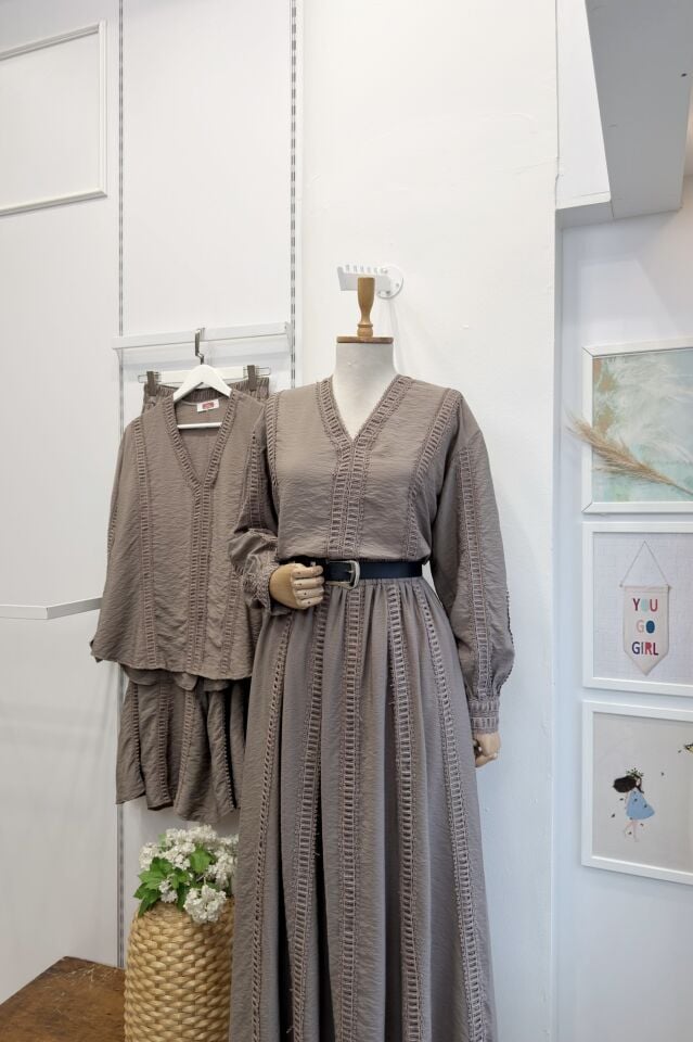 Fisto Şeritli Vizon Valora Takım