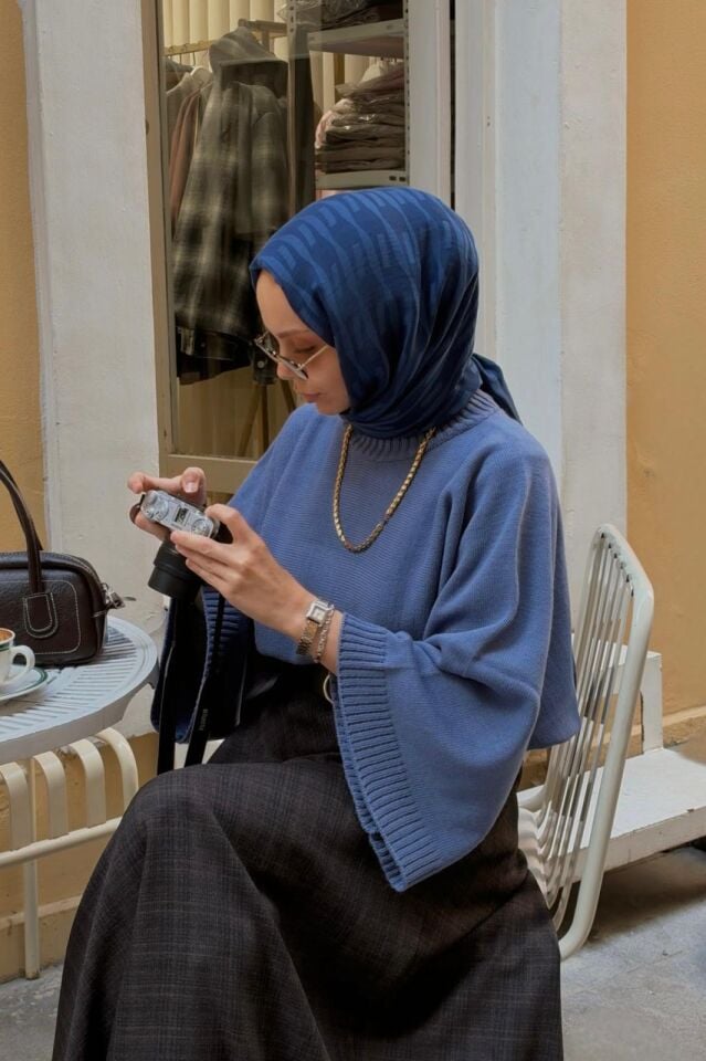 Faya Girls x Mavi Lanara Yarasa Kol Triko