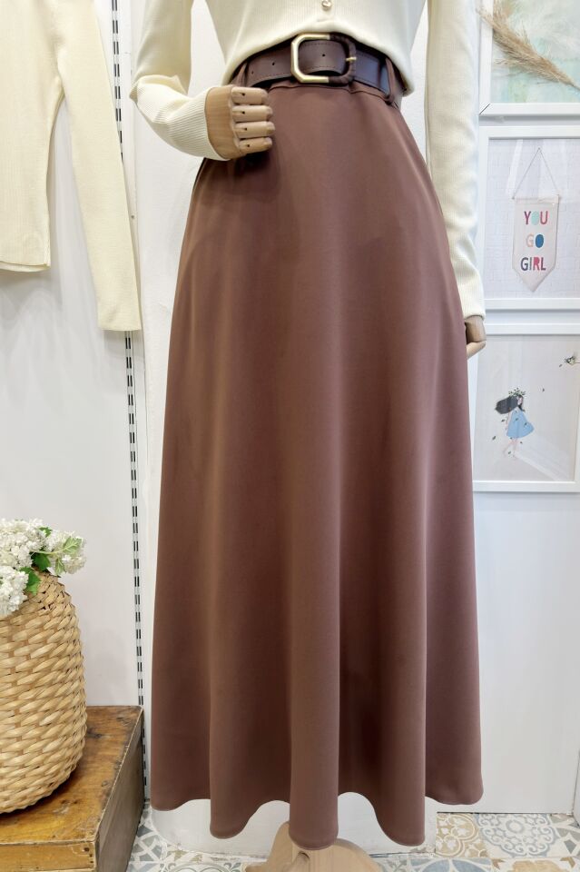 Taba Kemerli Saphire Etek