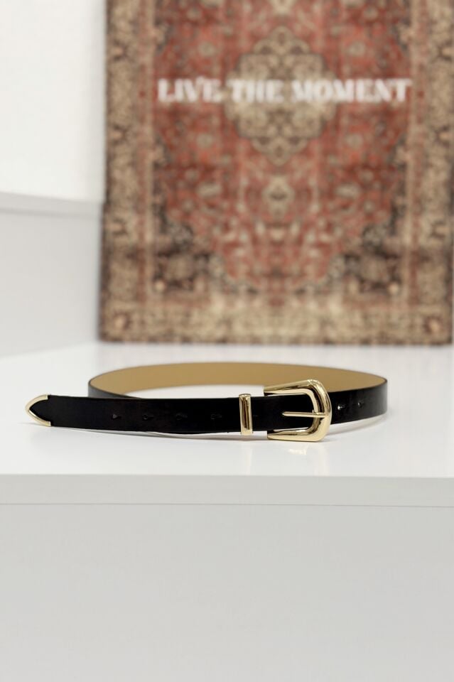 Acı Kahve İnce Model Kemer