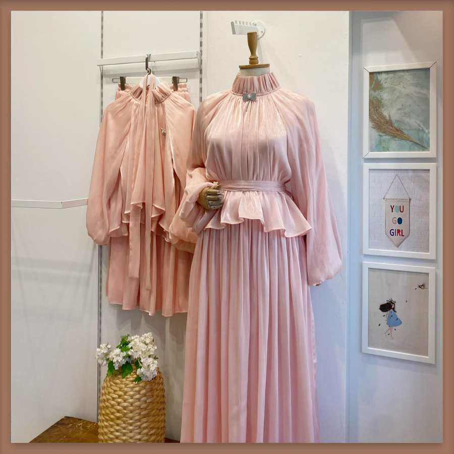 Pudra Pembesi Şifon Amour Takım