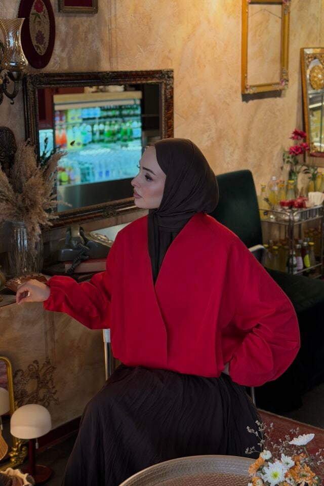 Faya Girls x Kırmızı Bomber Zolar Ceket