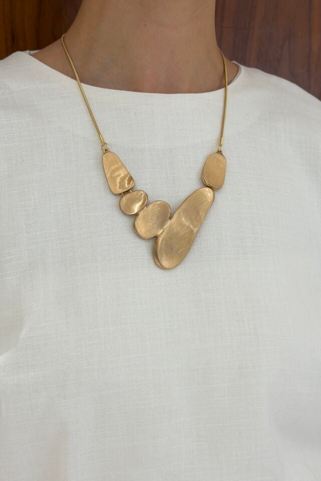Gold Halo Kolye