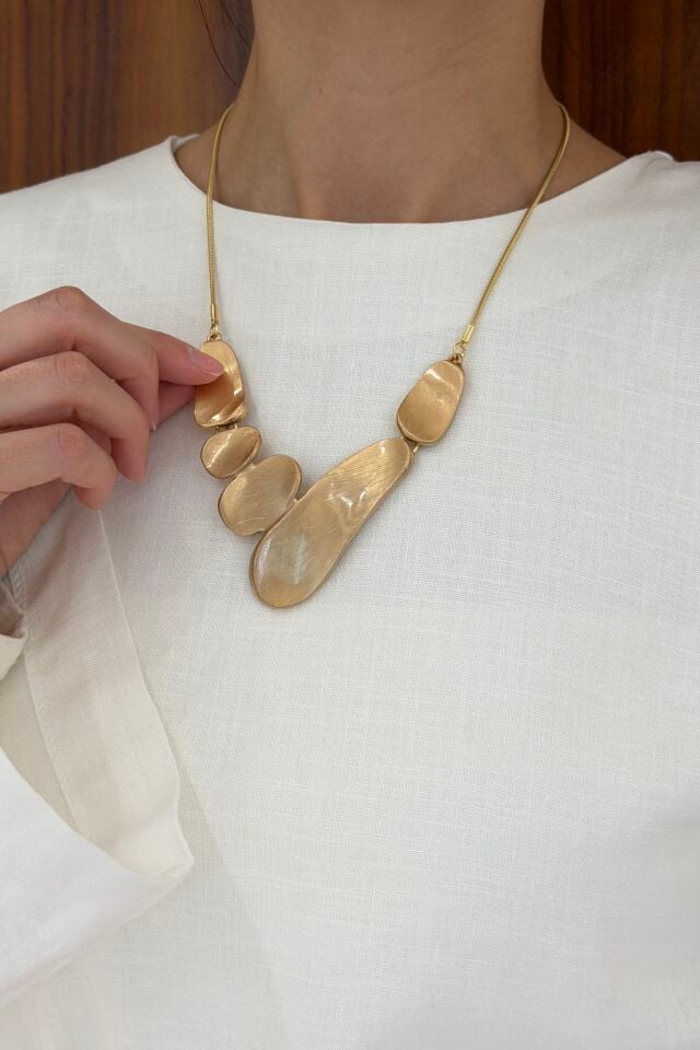 Gold Halo Kolye