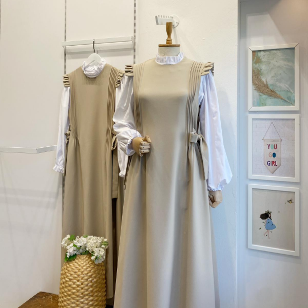 Vizon Nervür Dikişli Jile Takım