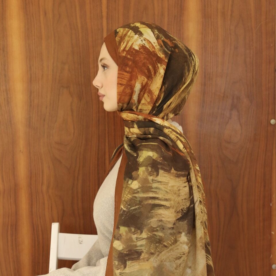 Waterly Taba Desenli Şal