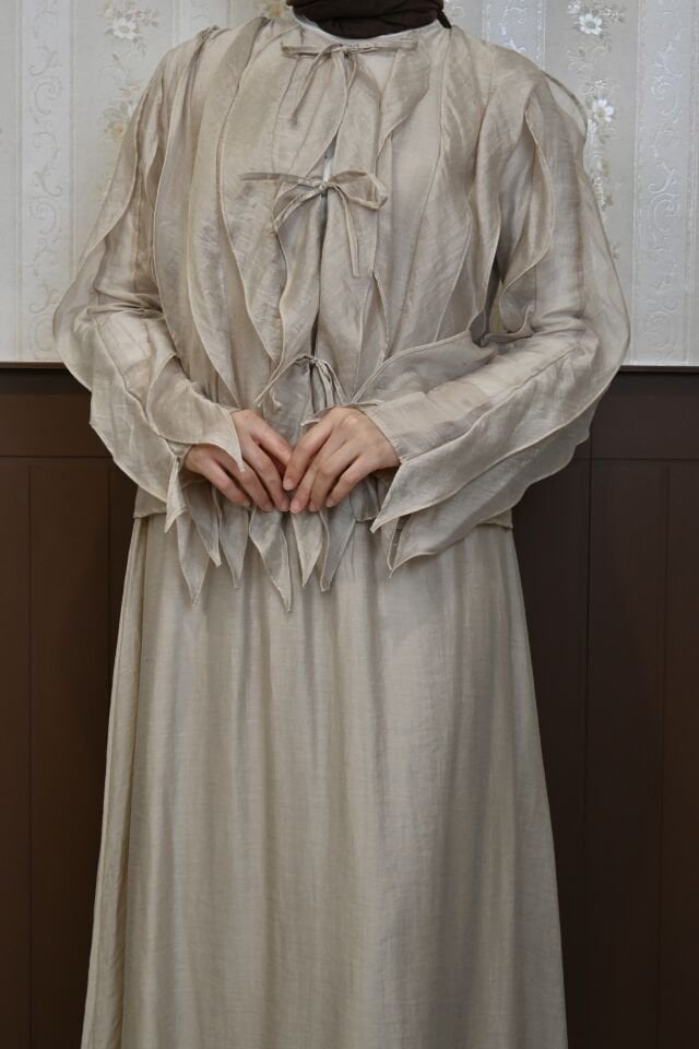 Vizon Celestia Şifon Etekli Takım