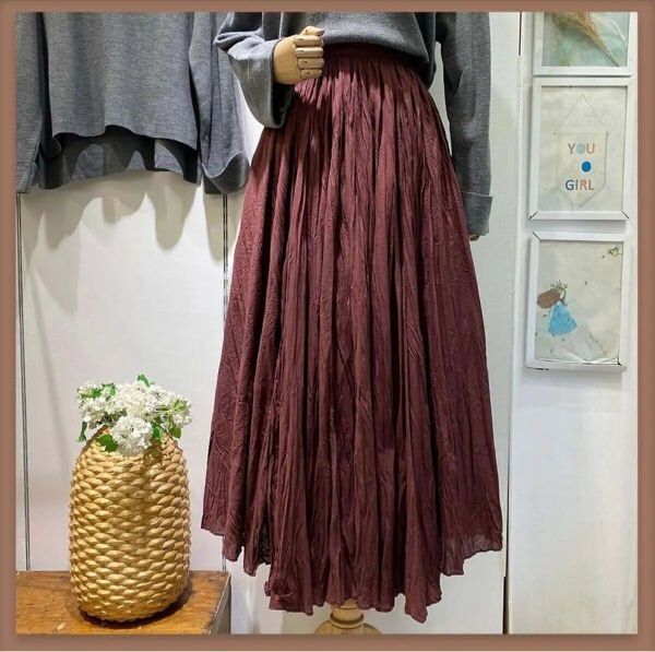 Bordo Crush Vual Keten Etek