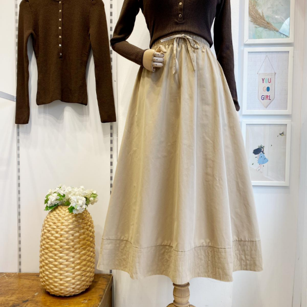 Vizon Beli Lastikli Zeran Etek