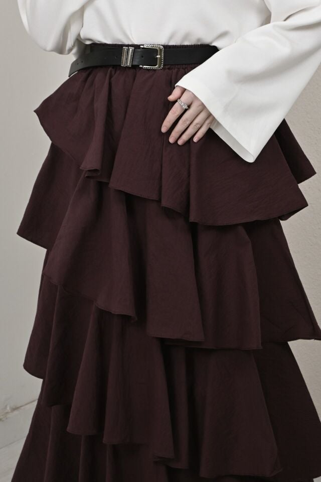 Mürdüm Sauter Katlı Etek