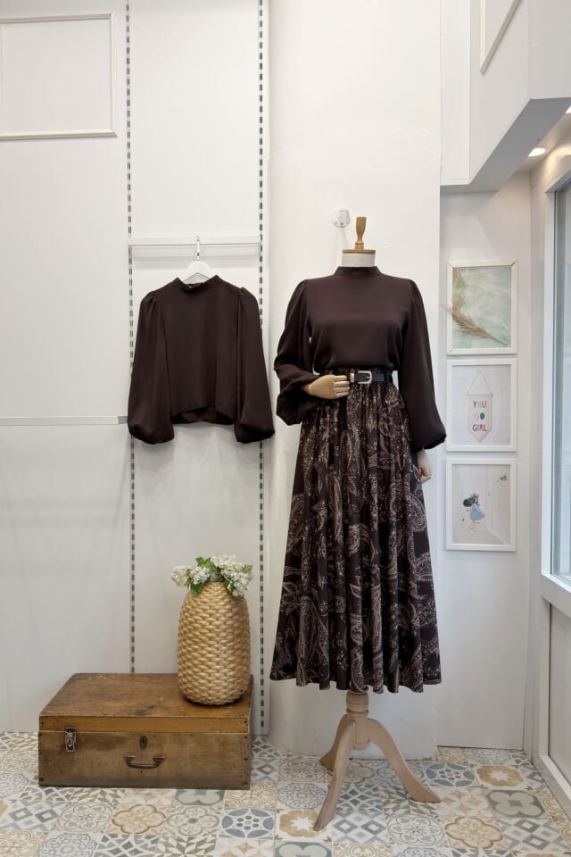 Acı Kahve Liva Gömlek