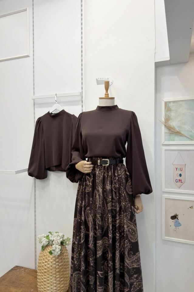 Acı Kahve Liva Gömlek