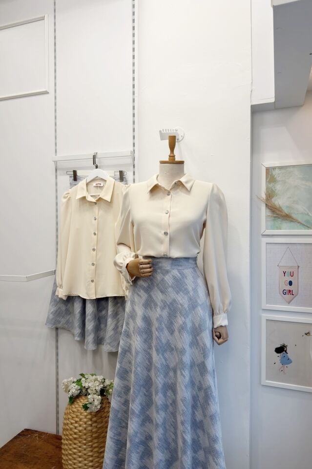 Mavi Dorsal Etekli Takım