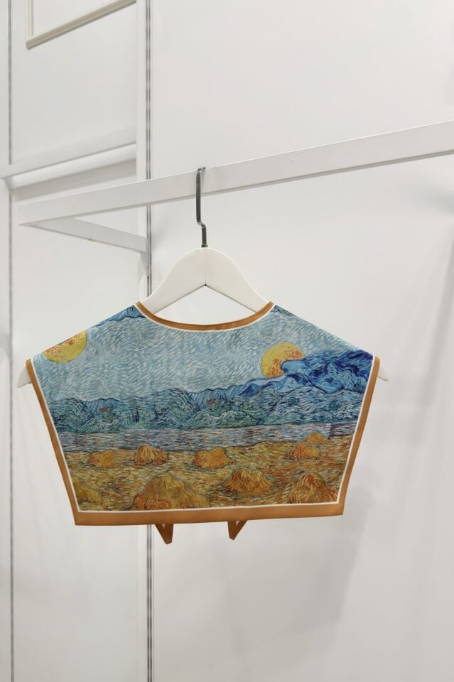 Field Desenli Muse Yaka