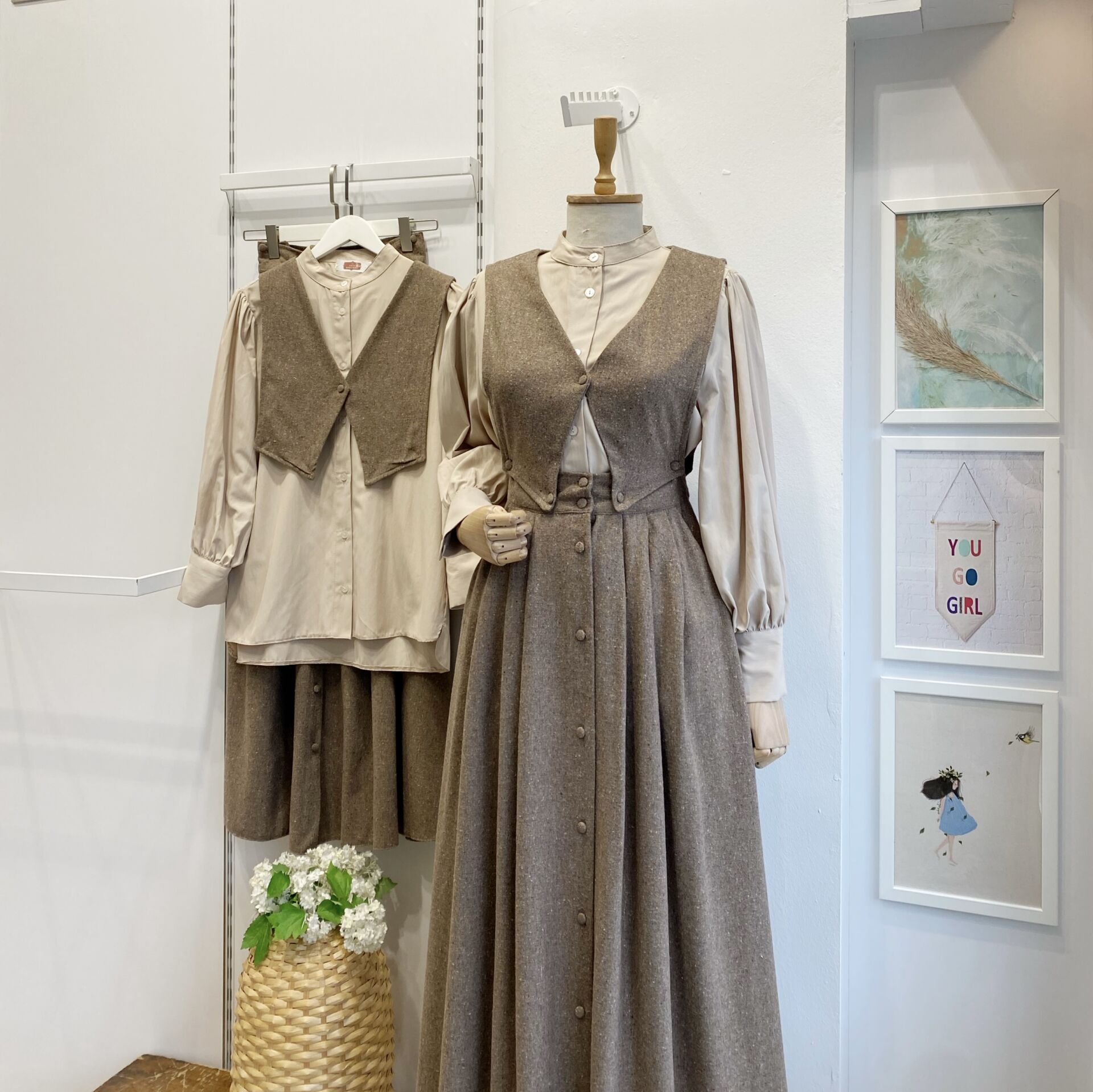 Vizon Kırçıl Desenli Rüya Takım