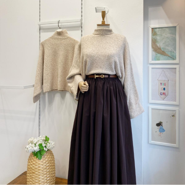 Vizon Yumuşak Dokulu Yarasa Kol Kazak