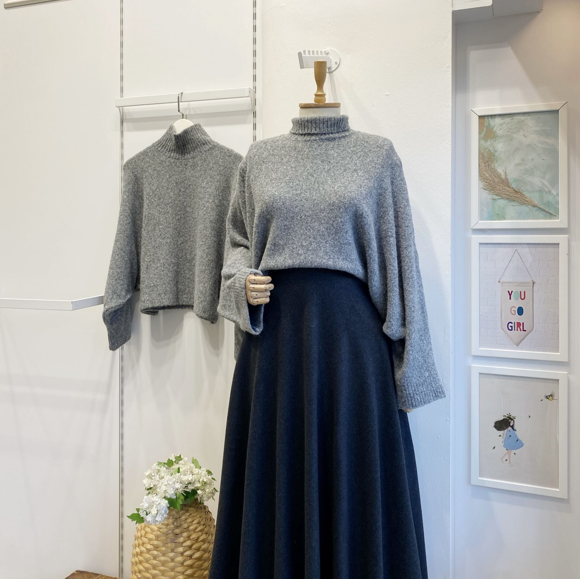 Antrasit Yumuşak Dokulu Yarasa Kol Kazak