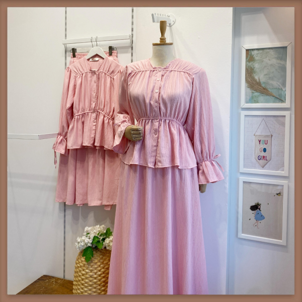 Pembe Soft Rose Takım