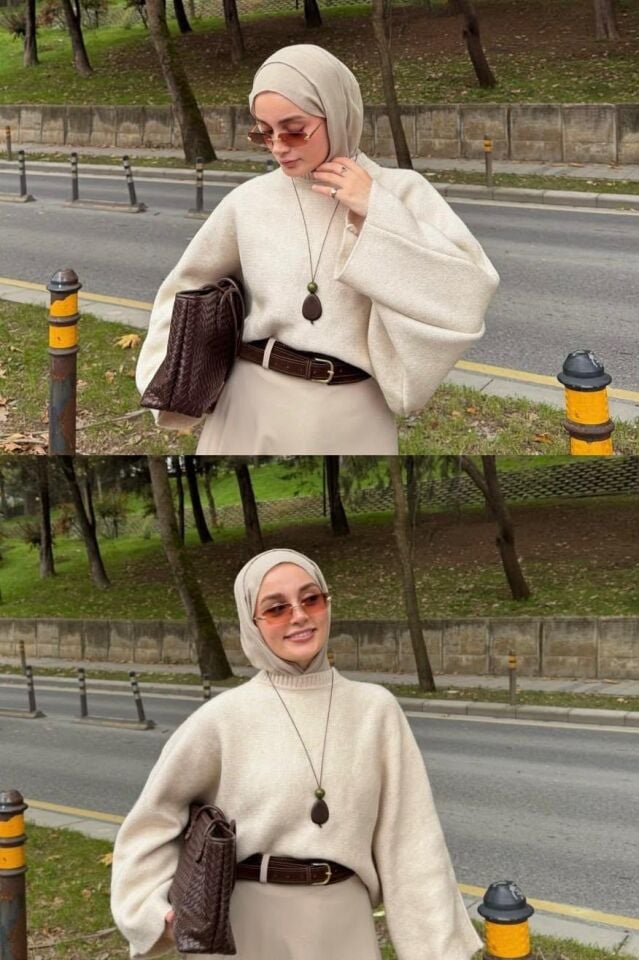 Faya Girls x Taş Oversize Rosella Kazak